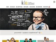 Tablet Screenshot of ido.ch